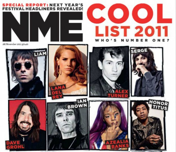 I 50 personaggi più ‘cool’ del 2011 nel mondo della musica secondo NME