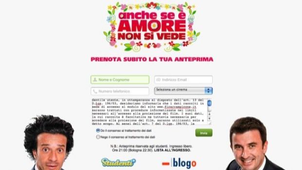 Anche se è amore non si vede: biglietti gratis per l’anteprima del film di Ficarra e Picone
