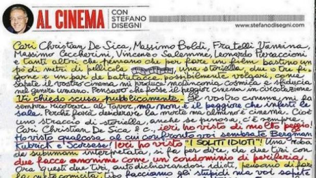 I Soliti Idioti vs. Cinepanettoni – L’opinione di Stefano Disegni