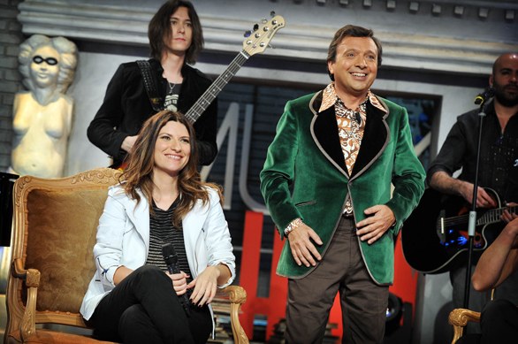 Chiambretti Muzik Show con Laura Pausini