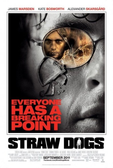Cani di Paglia – le locandine americane del remake del celebre film di Sam Peckinpah