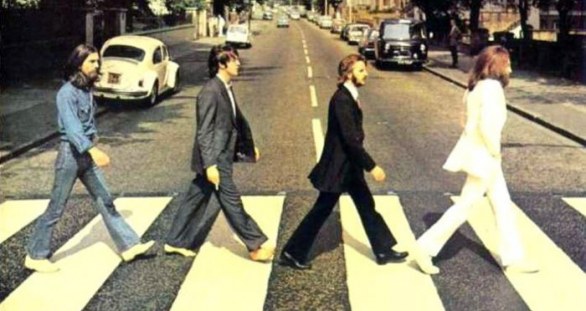 Le copertine degli album in Google Street View
