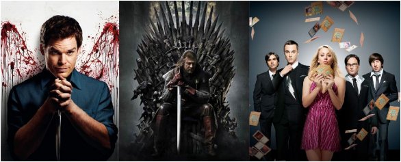 I telefilm più scaricati su Torrent del 2011: Dexter, Games of Thrones, The Big Bang Theory