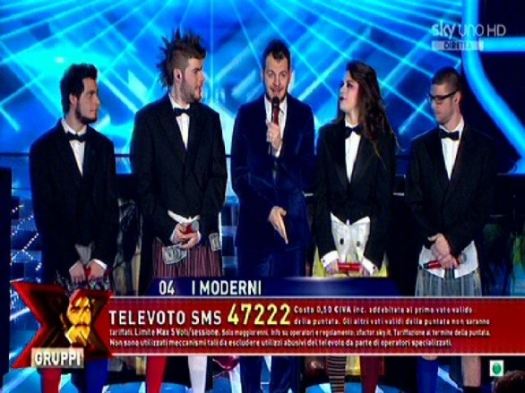 X Factor 5 – I Moderni Inedito ‘Non ci penso mai’