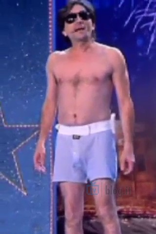 L’uomo nudo di Italia’s got talent 2012