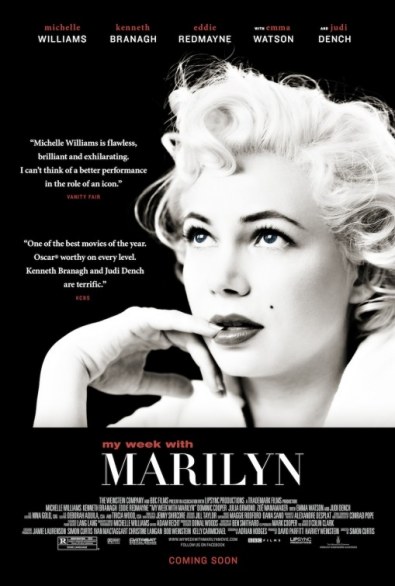 My Week With Marilyn – tre clip e due locandine internazionali