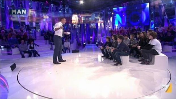 Ma anche no? Niente di personale, Piroso, ma nel talk manca il dialogo (eccetto quello -lungo- coi bambini)