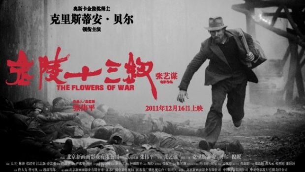 Christian Bale protagonista di The Flowers of War – quattro locandine