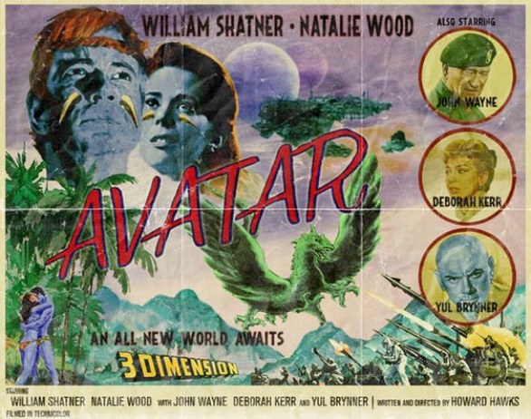 Le locandine di film famosi rivisitate in chiave anni 60