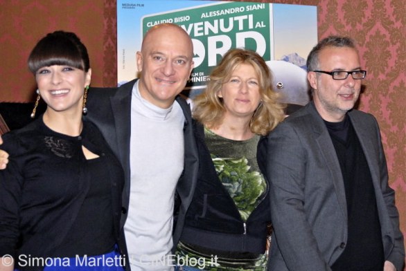 Benvenuti al Nord – il cast a Milano per presentare il film