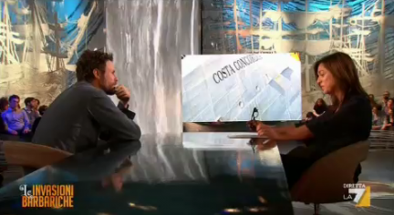 Bignardi a Jovanotti: “Ti senti più Schettino o De Falco?” (video)