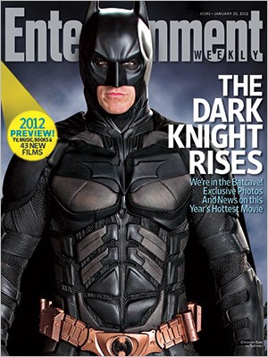 Il Cavaliere Oscuro – il Ritorno nuovamente sulla cover di Entertainment Weekly