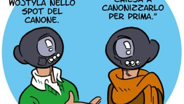 Il Papa e il canone