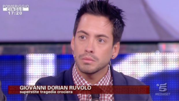 Pomeriggio Cinque – L’agente di Guendalina Canessa “superstite” in tv