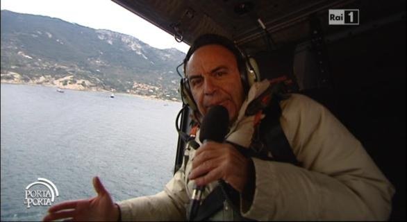 Porta a Porta domani sul naufragio della Costa Concordia