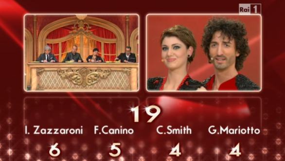 Claudia Andreatti e Samuel Peron – Ballando sabato 28 gennaio 2012