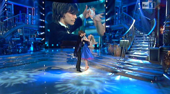 Andres Gil e Anastasia Kuzmina – Ballando 2012 sabato 28 gennaio