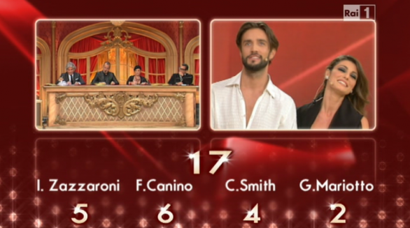 Alex Belli e Samanta Togni – Ballando 2012 sabato 28 gennaio