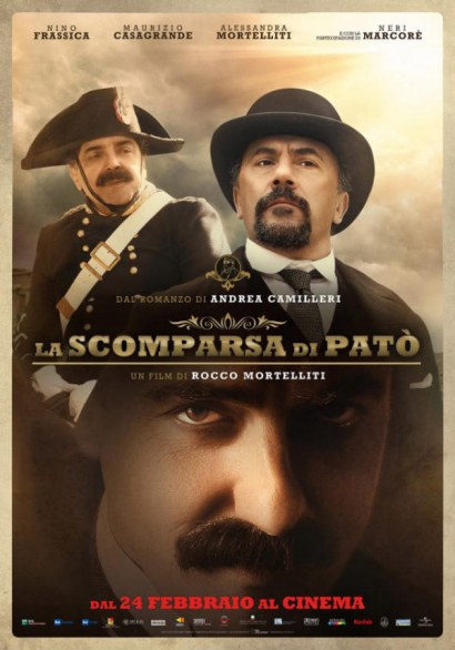 La scomparsa di Patò – locandina e foto del film tratto dal romanzo di Andrea Camilleri