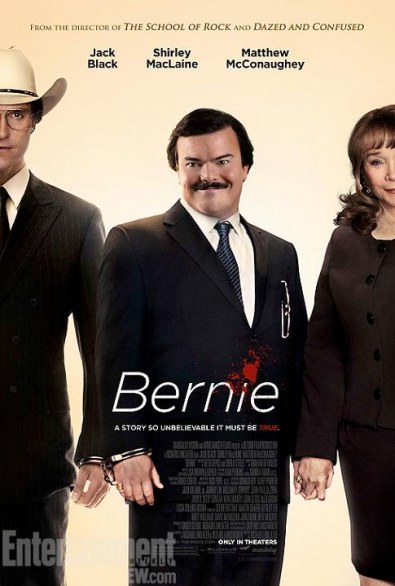 Bernie – due foto ufficiali e prima locandina per la commedia nera di Richard Linklater