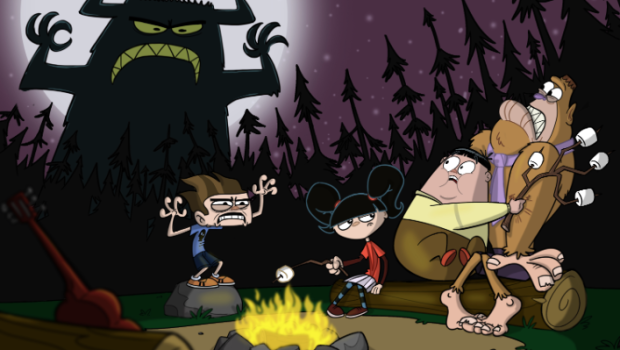 Camp Lakebottom, il cartoon comico e horror by Skywriter Media