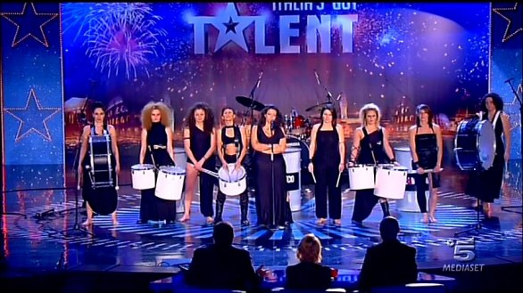 Drum Dance Women Company le percussioniste di Italia’s got talent