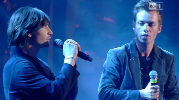 Sanremo 2012 – Pierdavide Carone-Lucio Dalla con Mads Langer Anema e Core-With all my heart and soul
