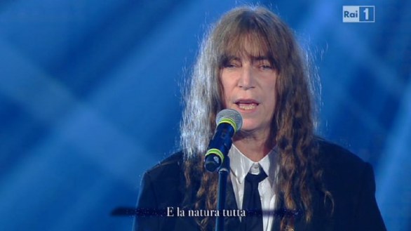 Sanremo 2012 – Marlene Kuntz con Patti Smith – Impressioni di settembre – The world became the world