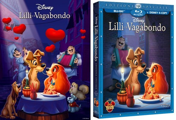 Lilli e il vagabondo: dal 1955 al 2012 anche in Dvd e Blu-Ray