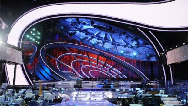 Festival di Sanremo 2012: la scenografia di Gaetano Castelli