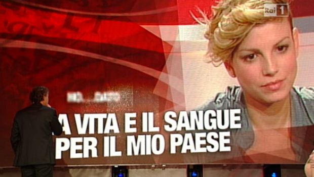 Festival di Sanremo 2012 – Emma Marrone, Non è l’inferno dedicata a Napolitano. Ma è “la minaccia” di Amici