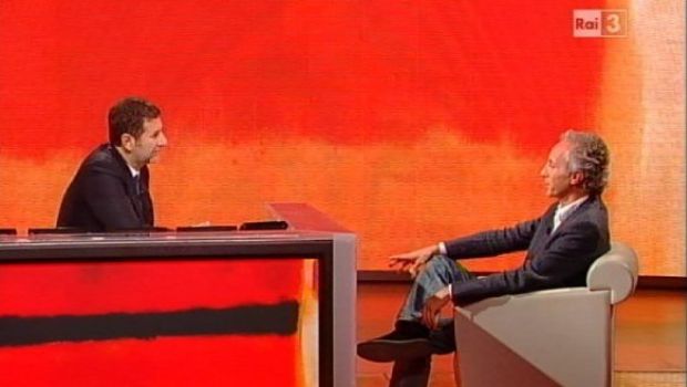 Marco Travaglio domani sera ospite (ancora) di Che tempo che fa