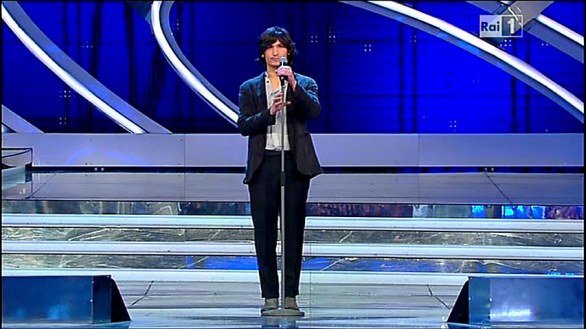 Pierdavide Carone e Lucio Dalla – Festival di Sanremo 2012