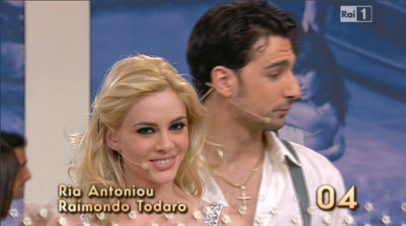 Ballando con le stelle 2012: Andrès Gil contro Ria Antoniou