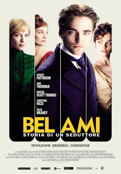 Bel Ami – La locandina italiana e un po’ di foto del film