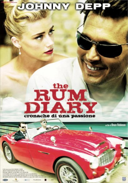 Cambio di titolo per The Rum Diary – Cronache di una passione. Ecco la locandina italiana