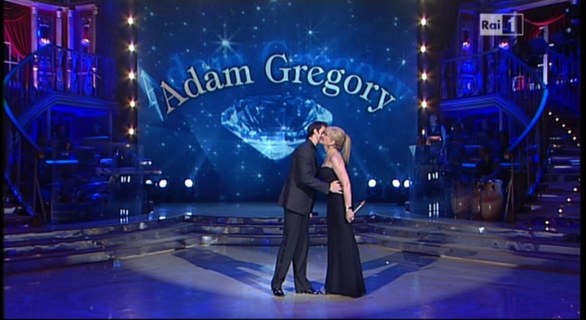 Adam Gregory (Thomas Forrester) a Ballando con te