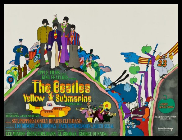 The Beatles: arriva la versione restaurata in DVD e Blu-ray di “Yellow Submarine”