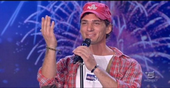 Michele Ormella – il giardiniere/pompiere spogliarellista di Italia’s got talent