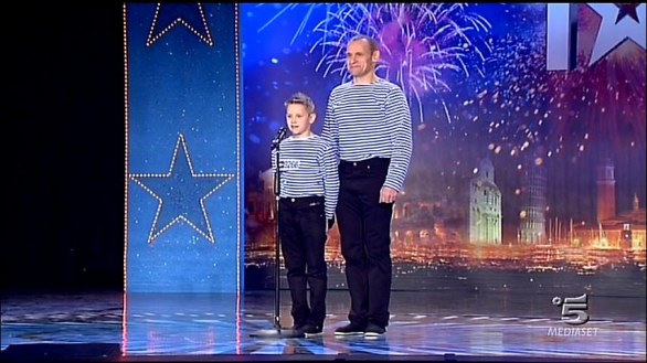 Igor e Andrea Matyhuschenko Italia’s got talent