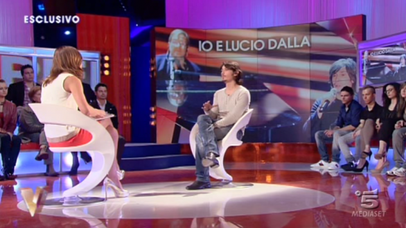 Pierdavide Carone ricorda Lucio Dalla a Verissimo