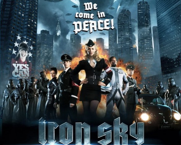 Iron Sky: pioggia di poster