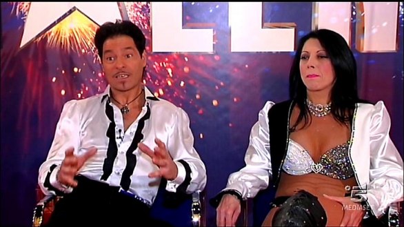 Il lanciatore di coltelli di Italia’s got talent