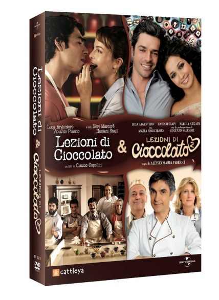 Lezioni di Cioccolato 2: copertine del DVD