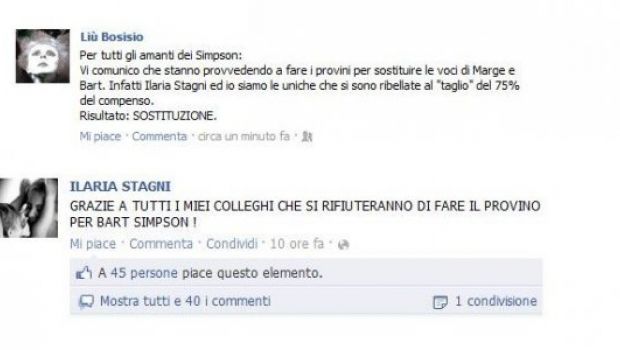 I Simpson, Liù Bosisio ed Ilaria Stagni (voci di Marge e Bart) non accettano il taglio del compenso: saranno sostituite?