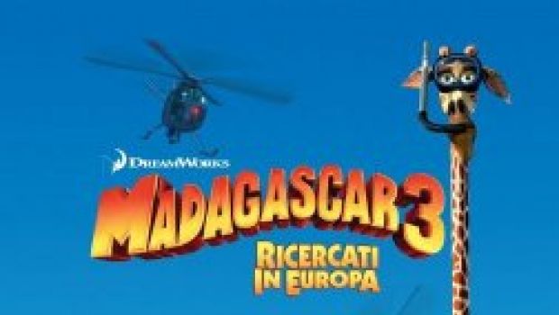 Teaser poster italiano per Madagascar 3: Ricercati in Europa