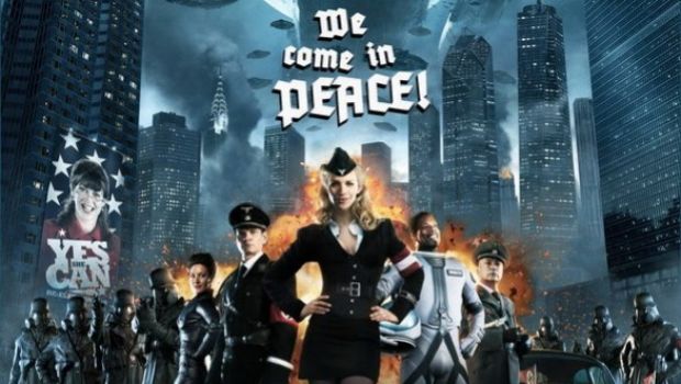 Iron Sky: pioggia di poster