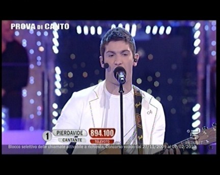 Amici Serale 2012 – Pierdavide Carone Big