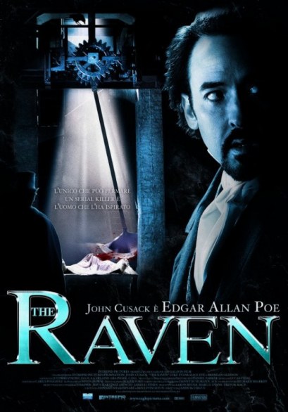 Doppio spot tv in italiano e locandina per The Raven