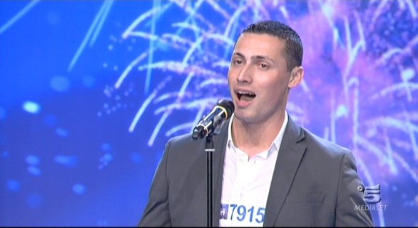 Salvo Randazzo, cantante di Italia s got talent 2012
